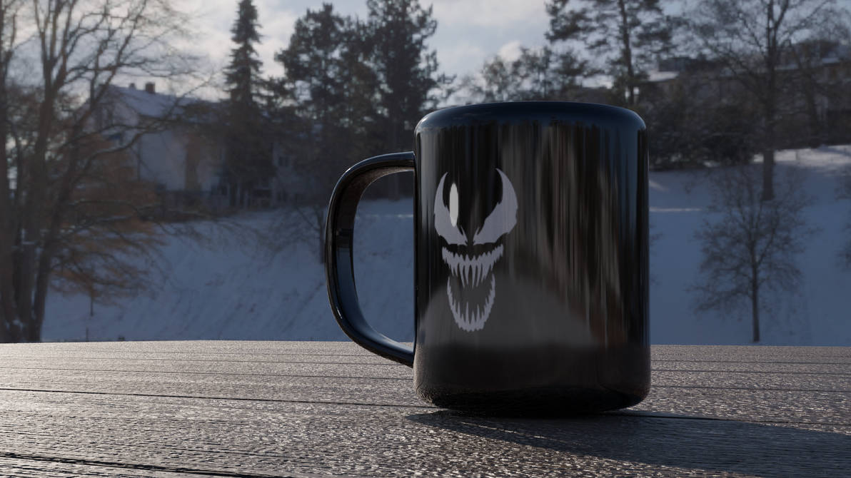 Render de Taza Venom